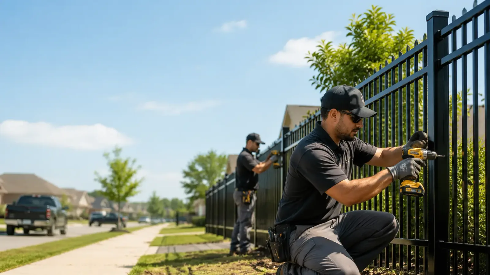 Metal Fence Installation in San Gabriel, CA